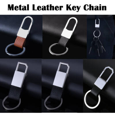 Keyrack Leder Schlüssel Bund Anhänger Ring Schnapp Haken Schlüsselanhänger