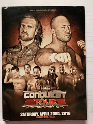 ROH Conquest Tour: San Antonio 2016 DVD NEW, SEALED Ring Of Honor WWE AEW Page