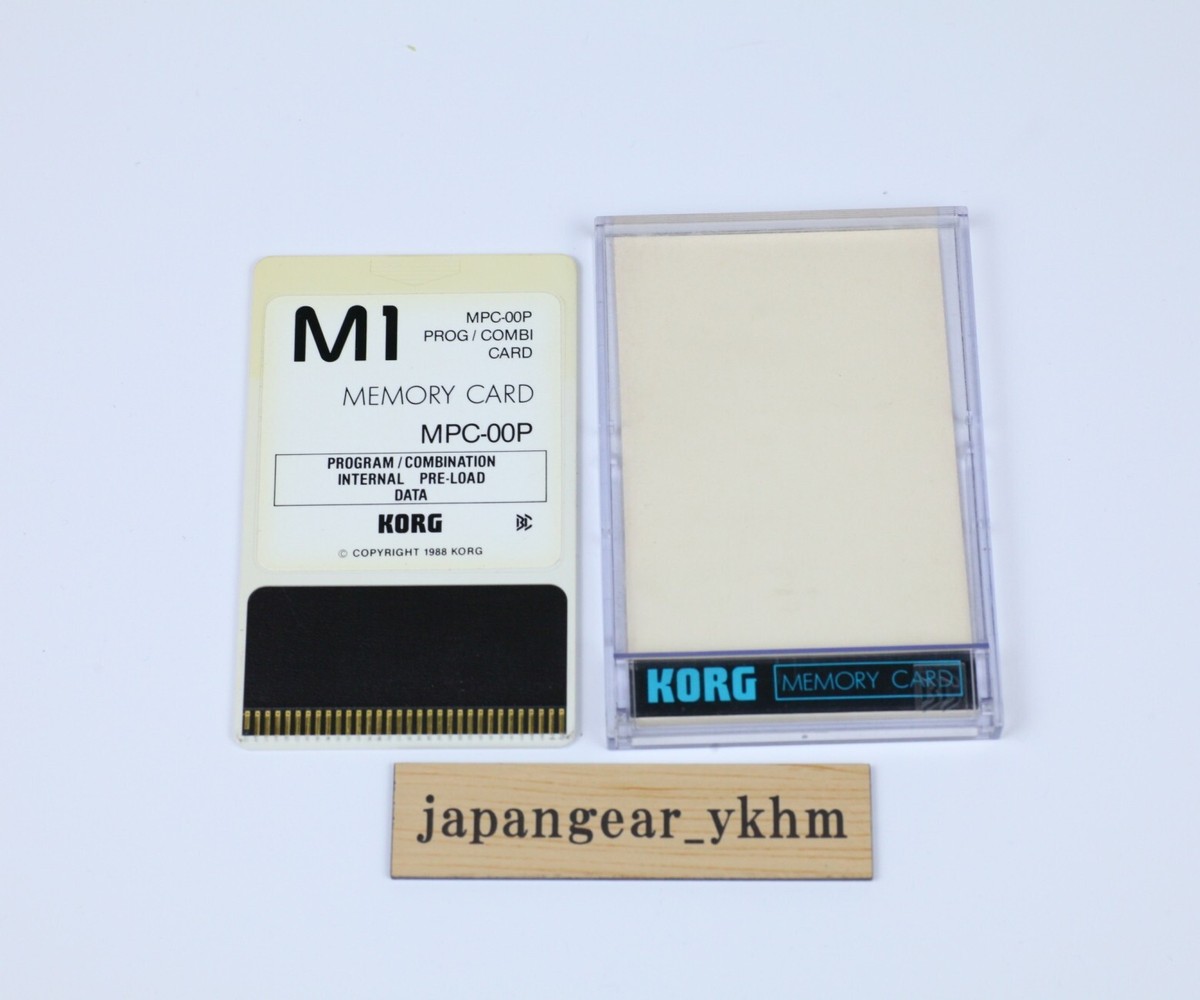 KORG M1 MPC-00P メモリーカード（ケース付き） KORG M1 MPC-00P メモリーカード（ケース付き）