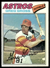 1977 Topps #614 Greg Gross