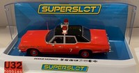 Slot Car Scx Superslot H4408 Dodge Monaco Chicago Fire Department Scalextric Uk