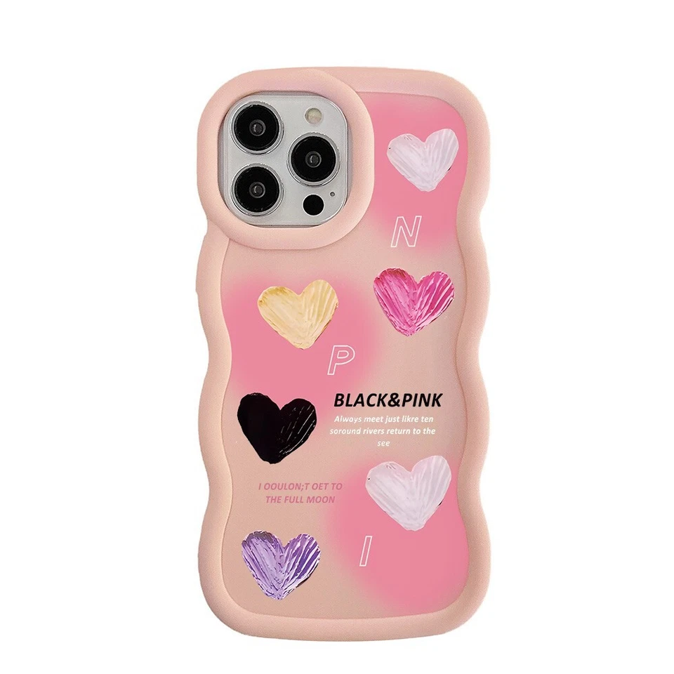 For Honor X6B X7A X8A X9A 90Lite Cute Wave Love Case Phone Cover Back Women Girl - Image 2 of 4