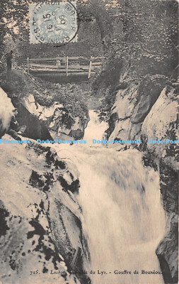 R288396 Royer Nancy 725 Luchon Vallee du Lys Gouffre de Bouneou 1906
