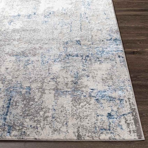 Area Rugs Rijt Modern Dark Blue Area Rug - Picture 5 of 10