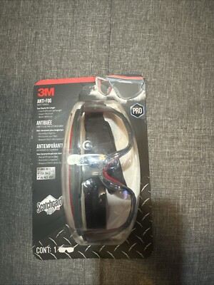 3M Anti Fog Safety Goggle With Scotchgard