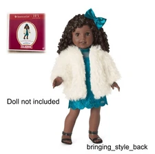 American Girl Doll Claudie Jazzy Flapper & Fur Coat Outfit NEW in Box Retired