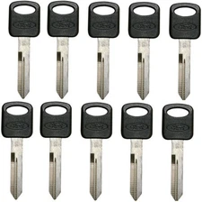 10 NEW FORD OEM OVAL LOGO UNCUT MASTER KEY BLANK - FAST SHIPPING - MADE IN USA
