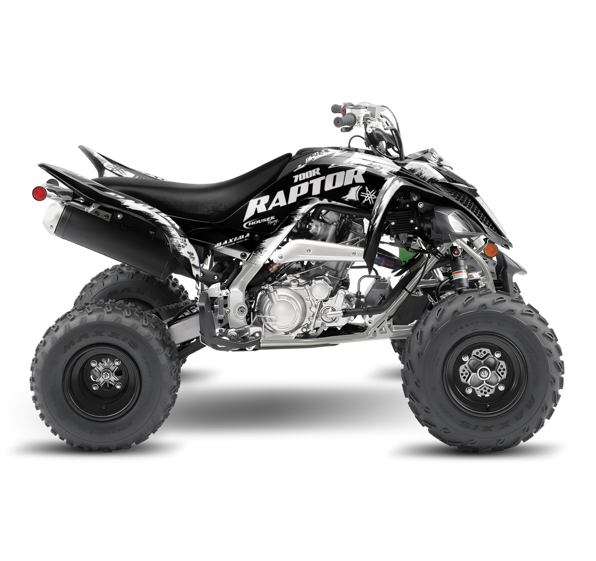 Kit Décalcomanies VTT Yamaha Raptor 700R 2013-2023 - Vert Monster, Personnalisable