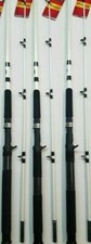 LOT 3 ZEBCO AUTHENTIC SERIES 66 2-PIECE MEDIU...