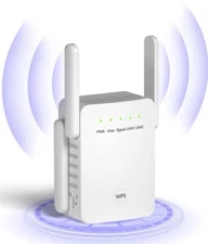 Lintratek WiFi Extender Signal Booster for Home Covers up to 3,000 Sq.Ft