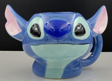 Disney Lilo Stitch 3D Sculpted Ceramic Mug Holds 20 Ounces