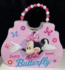 Disney Minnie Mouse Tin Purse for kids 7.75" discontinued from The Tin Box Co.