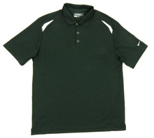 NWOT Nike Dri Fit Tour Performance Golf Logo Short Sleeve Polo Athletic Shirt L