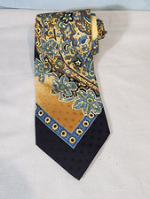 Corbata de seda abstracta Vitaliano Pancaldi para hombre, patrón colorido, ¡bonita!