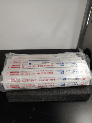 50 Bag GENESEE SCIENTIFIC Gen Clone 12-106 25ml Serological Pipets