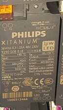 Philips Xitanium 36w LED Driver 929000818 0,3...1A 48V