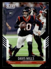 2021 Chronicles Football Davis Mills #418 Score Update Rookies Texans