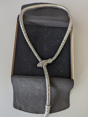 Brian Rennie Designer Colier silber rhodiniert Zirkonia Indiv. verstellbar