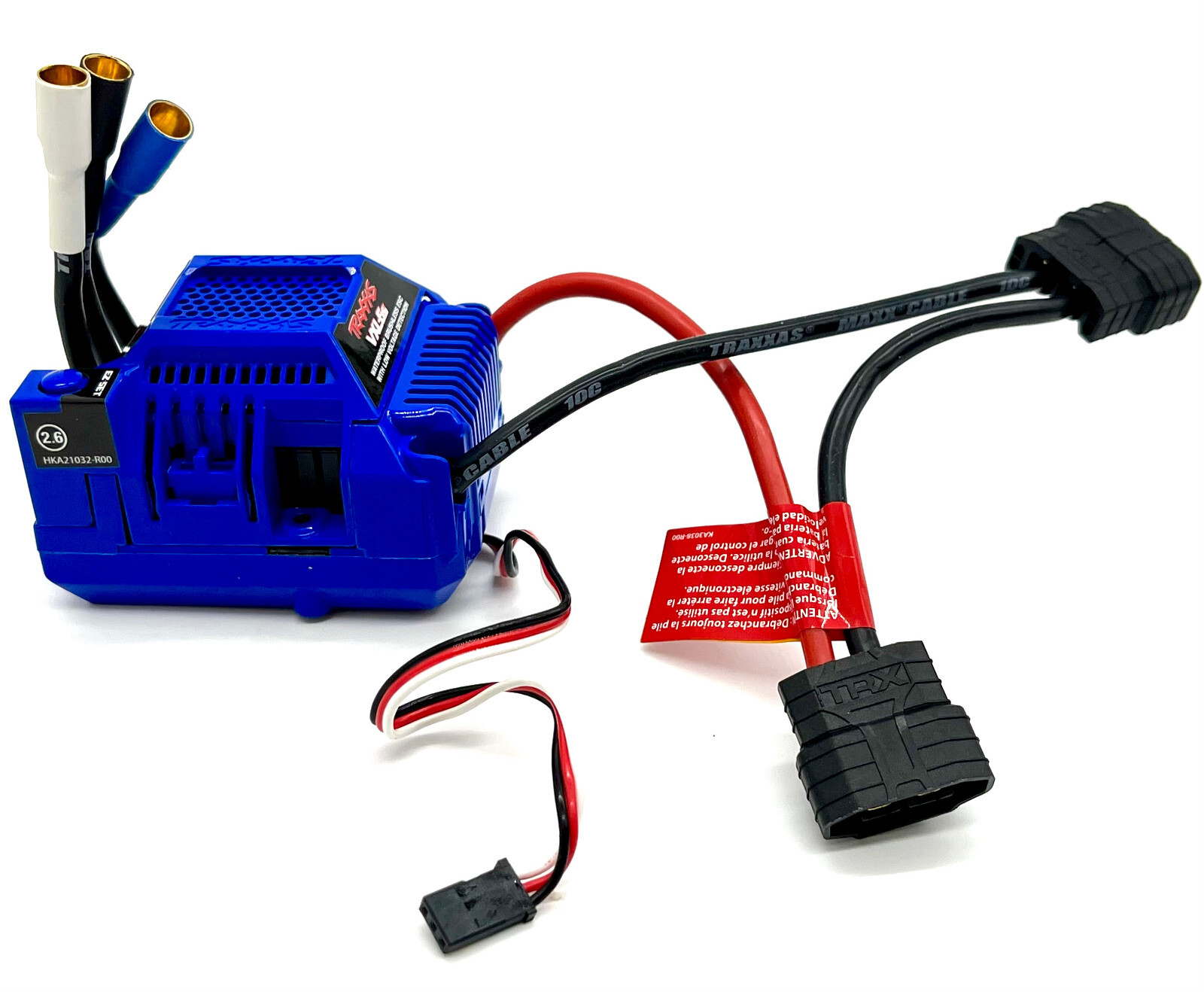 Fits Maxx Slash VXL-6S ESC (Brushless  Velineon 3485T Traxxas 102076-4
