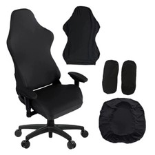 Ergonomic Office Computer Game Chair Cover Slipcover for Reclining Racing Gaming