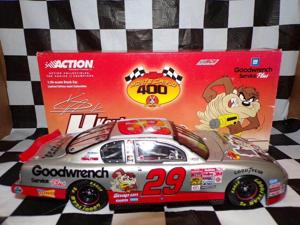 Kevin Harvick #29 GM Goodwrench / Looney Tunes 1:24 Scala Azione Nascar 101722 - Immagine 2 di 4
