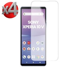  4 PCS TEMPERED GLASS for SONY XPERIA 10V LCD SCREEN PROTECTOR FILM 9H