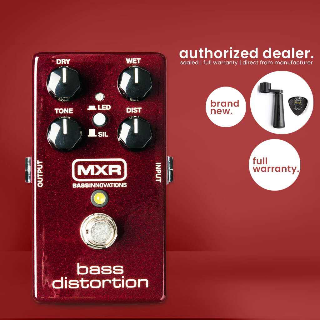 MXR M85 Bass Distortion Effects Pedal | eBay