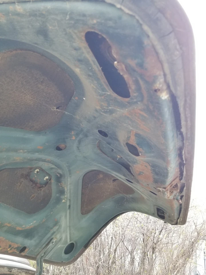 Panel tapa maletero carcasa Pontiac Chieftain Silver Streak 1954 54 53 1953 Chevy Foto 3 de 4