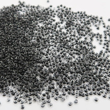 Black 8/0 Pony Beads for Bracelets Making, 6000Pcs Seed Beads 3Mm Hair Beads Spa
