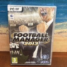 Football Manager 2013 PC Game Soccer UK Import Brand New & Sealed (MAC)