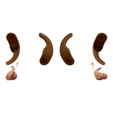 Genuine Beats Fit Pro Wingtips Replacements Ear Hook Rubber LEFT  Right - Dune