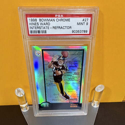 Hines Ward [Interstate Refractors] #27 1998 Bowman Chrome card