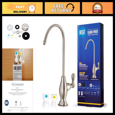Lead-Free NSF Certified Reverse Osmosis Faucet - Brushed Nickel RO Tap for Kitch