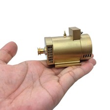Moteur générateur dynamo en laiton FD5 pour moteur à vapeur vive 12V 1A
