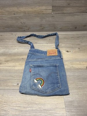 Handmade Levi s Denim Rainbow Bag