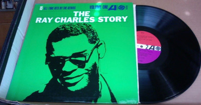 EX original 1962 Lp album THE RAY CHARLES STORY volume one 1953-56 MESS AROUND