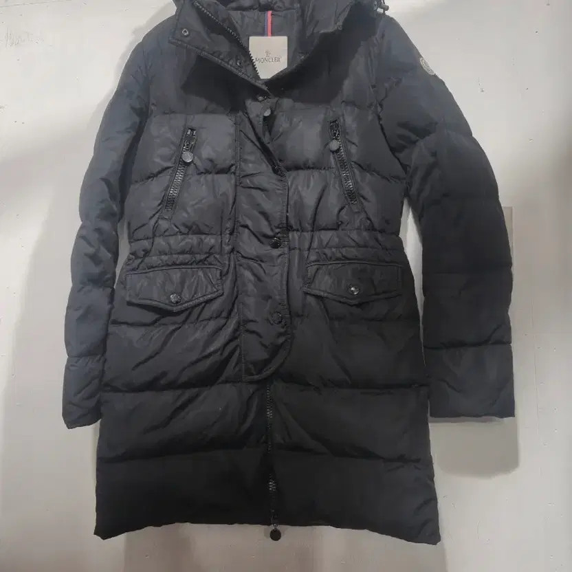 Moncler Women's Long Puffer Jacket Black Winter Coat