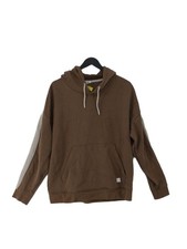 Signal Women's Hoodie L Brown Cotton with Polyester Pullover