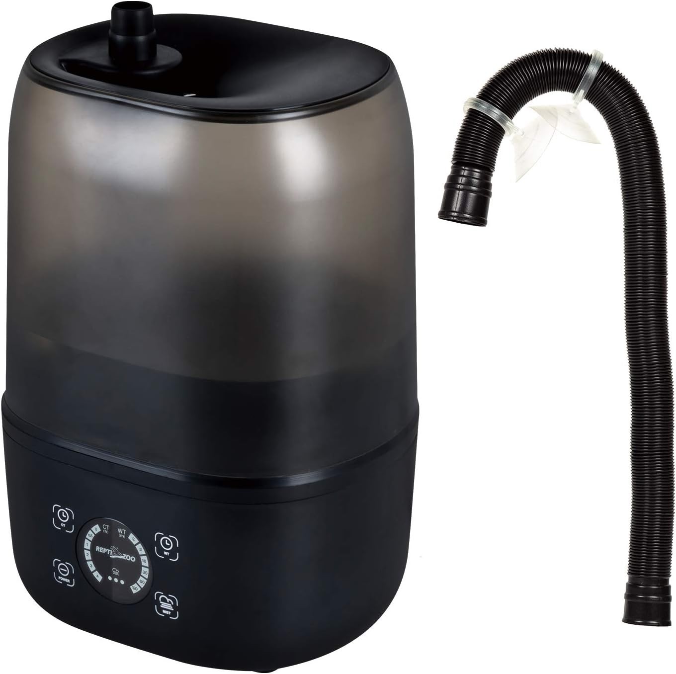 With Adjustable Misting & Easy-clean Design