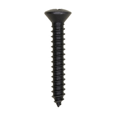 Auveco 11090, #10 X 1-1/4 Phil Oval Hd T.S. - Black Oxide, Pack Size: 100