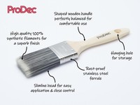ProDec Decorator's Dozen 12-Teilig – Synthetisches Pinselset FüR Glattes Finish