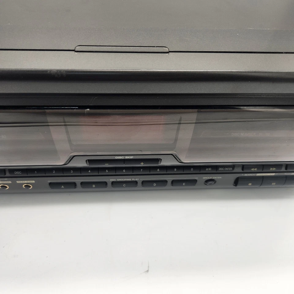 REPRODUCTOR DE CD TECHNICS SL-MC310 110+1 para piezas no funciona. Power On Won't Read Foto 3 de 4