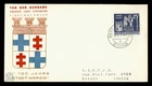 DR WHO 1957 GERMANY SAAR FDC STADT MERZIG CENTENARY M82376