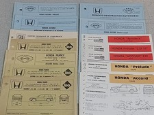 Revue technique Honda PRELUDE