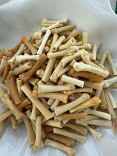 50PC Raccoon Foot Bone for Crafts Real Bone Pipe 1/2 to 3/4 Inch Undrilled