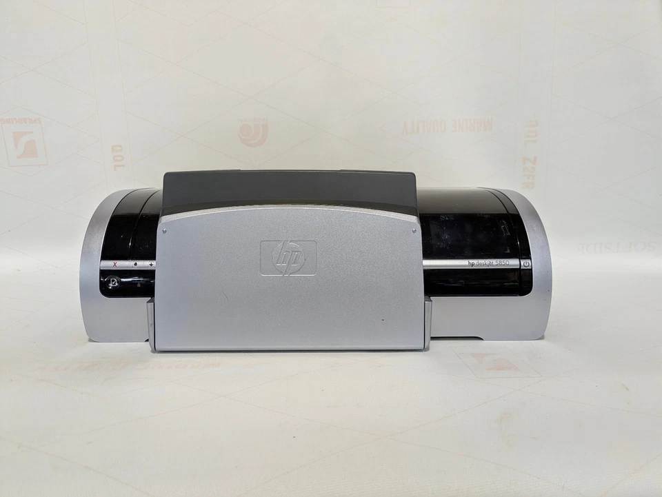 HP DeskJet 5850 Color Inkjet Printer Wireless Ethernet 4800dpi Network - Image 4 of 4