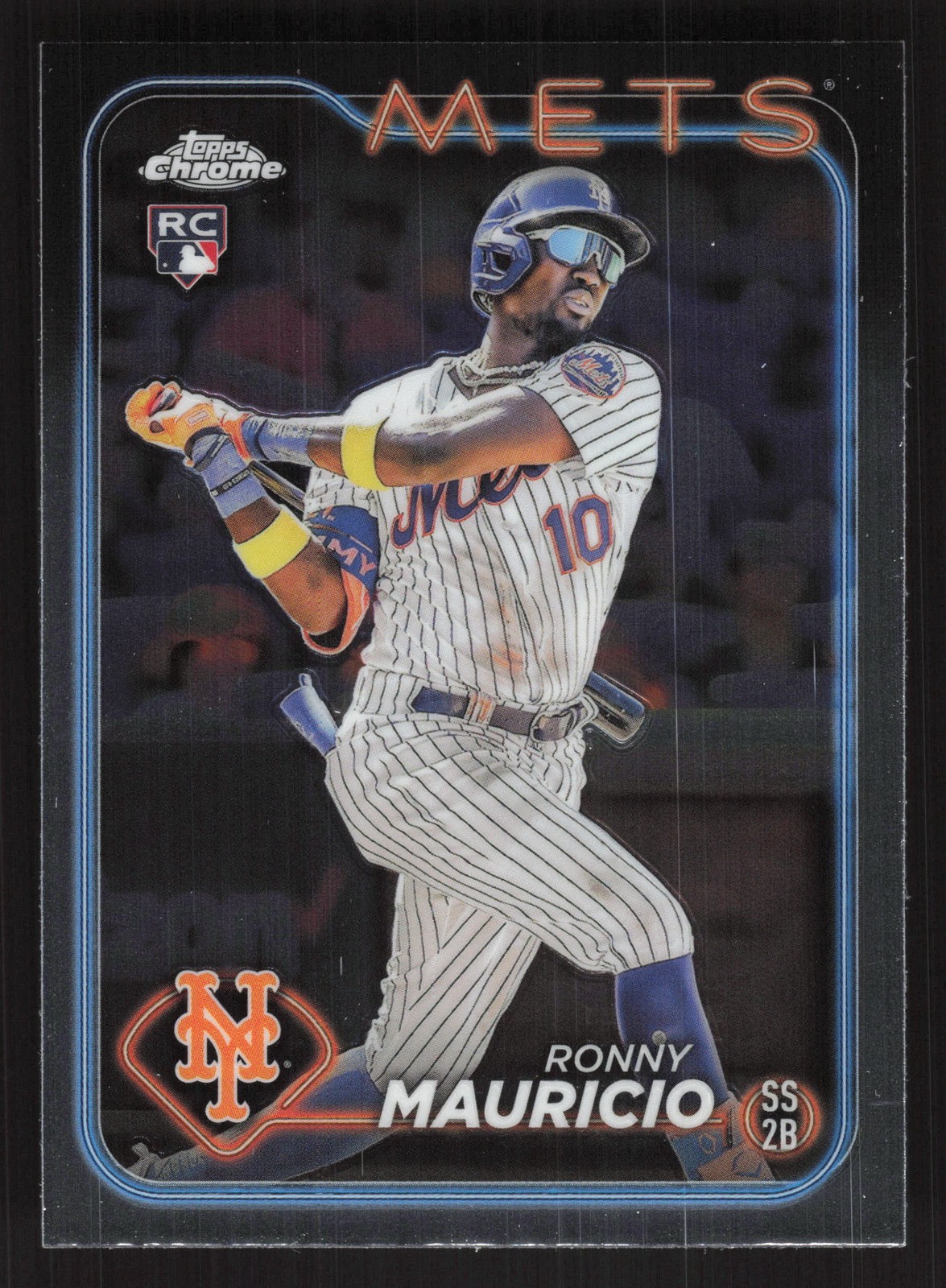 2024 Topps Chrome #28 Ronny Mauricio RC New York Mets