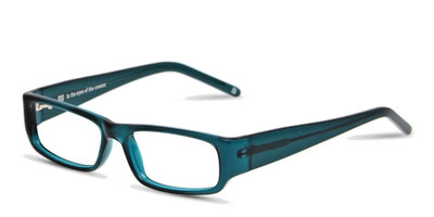 MUSE 35-001409 CLEAR GREEN TEAL HANDMADE EYEGLASSES 51-15-140 AUTHENTIC
