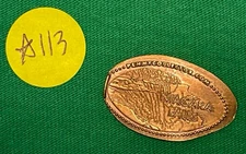 NY State Thruway - Pembroke Travel Plaza - Cofra - COPPER Pre-1982 Smashed Penny