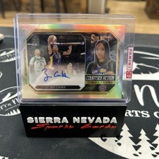 2024 Panini Select WNBA - Courtside Action silver Prizm AUTO - Zia Cooke